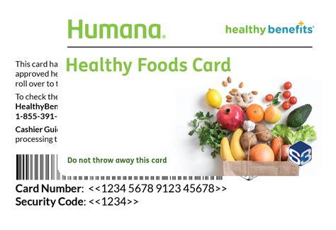 Call 1-833-832-7306 (TTY: 711). . Humana healthy food card store list